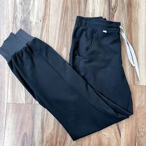 FIGS Black Jogger Scrub Pants XS